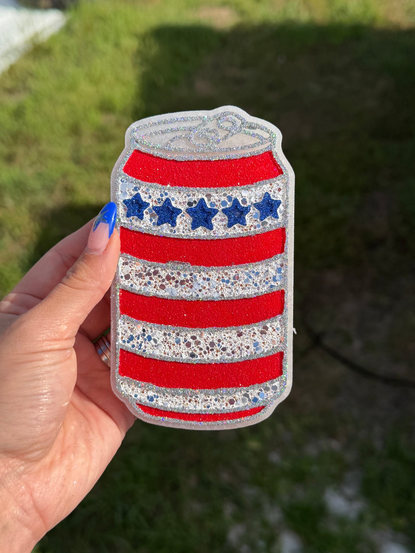American Flag Can